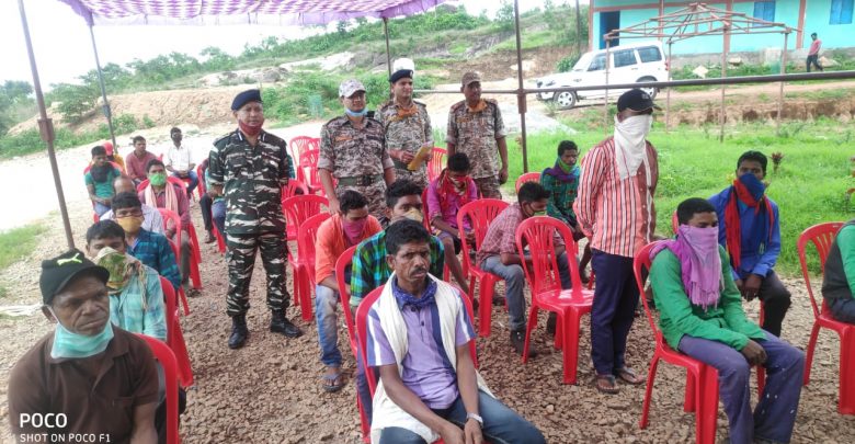 11 Naxalites returned home under the Come Back Home Campaign